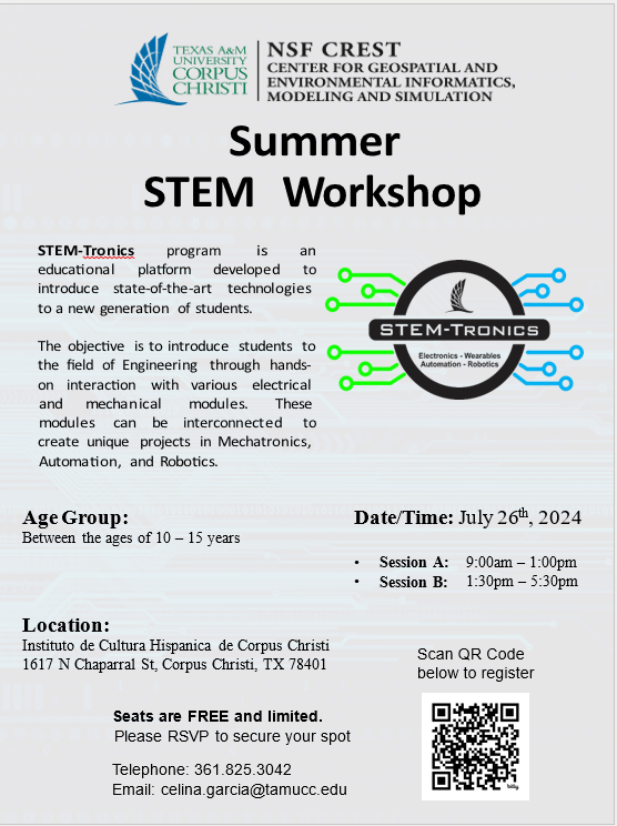 STEM-tronics 1st flyer