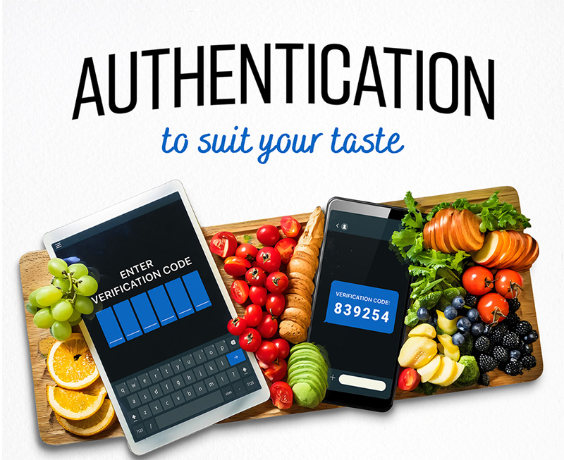 Authentication to suit your taste