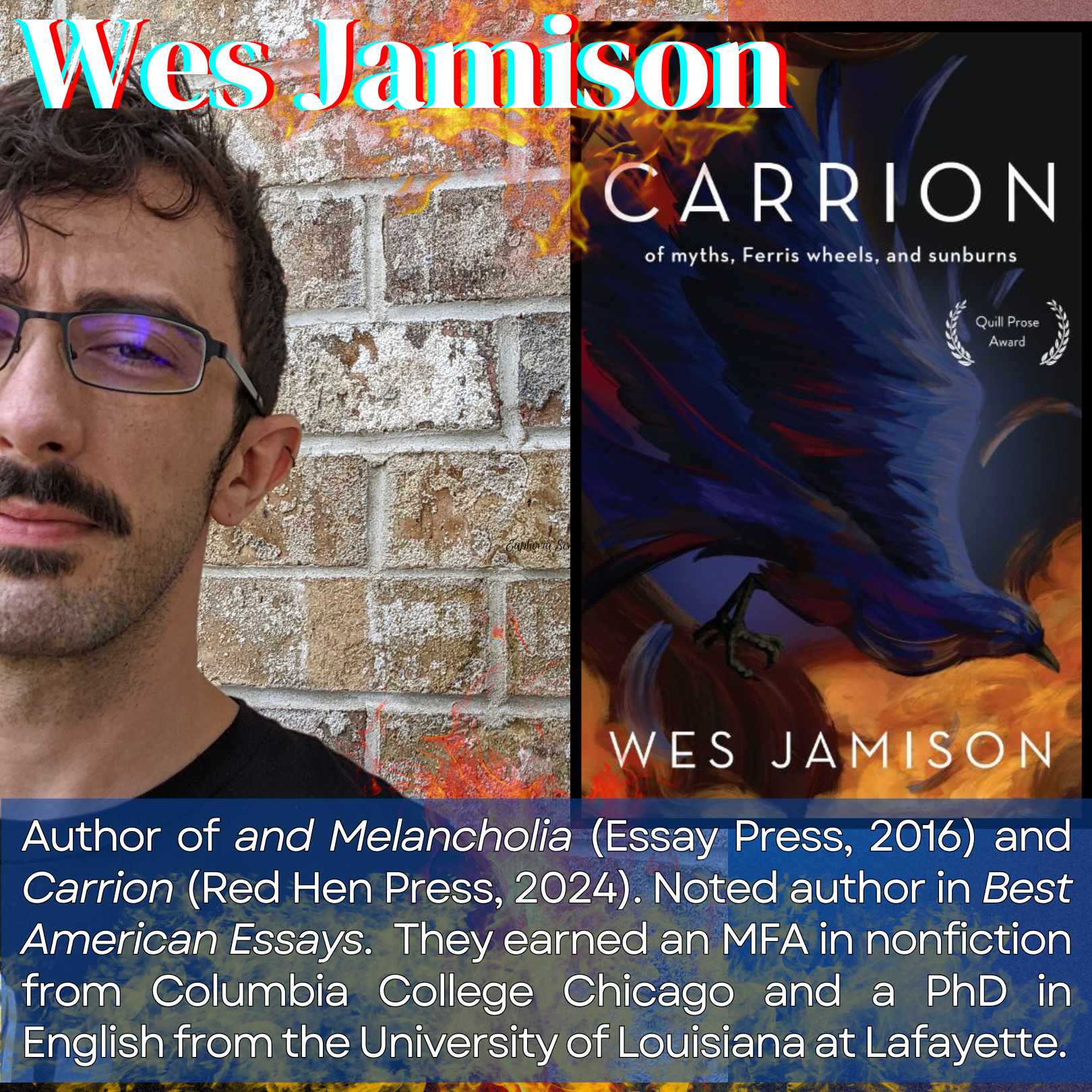 Wes Jamison reading